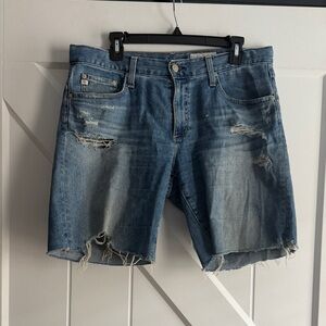 AG Denim Distressed Denim women’s Shorts